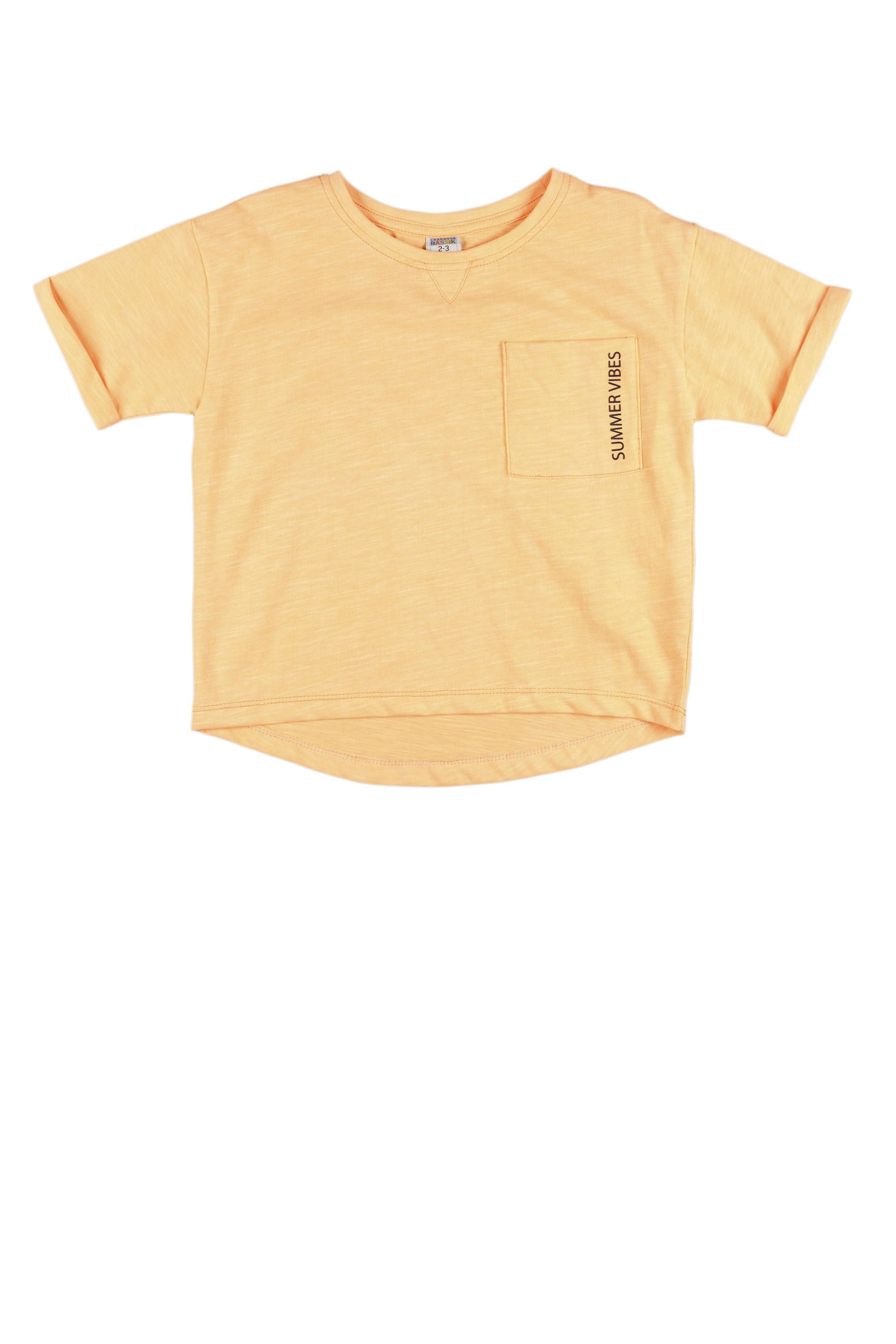 Camiseta de niño coral VERANO/Charanga