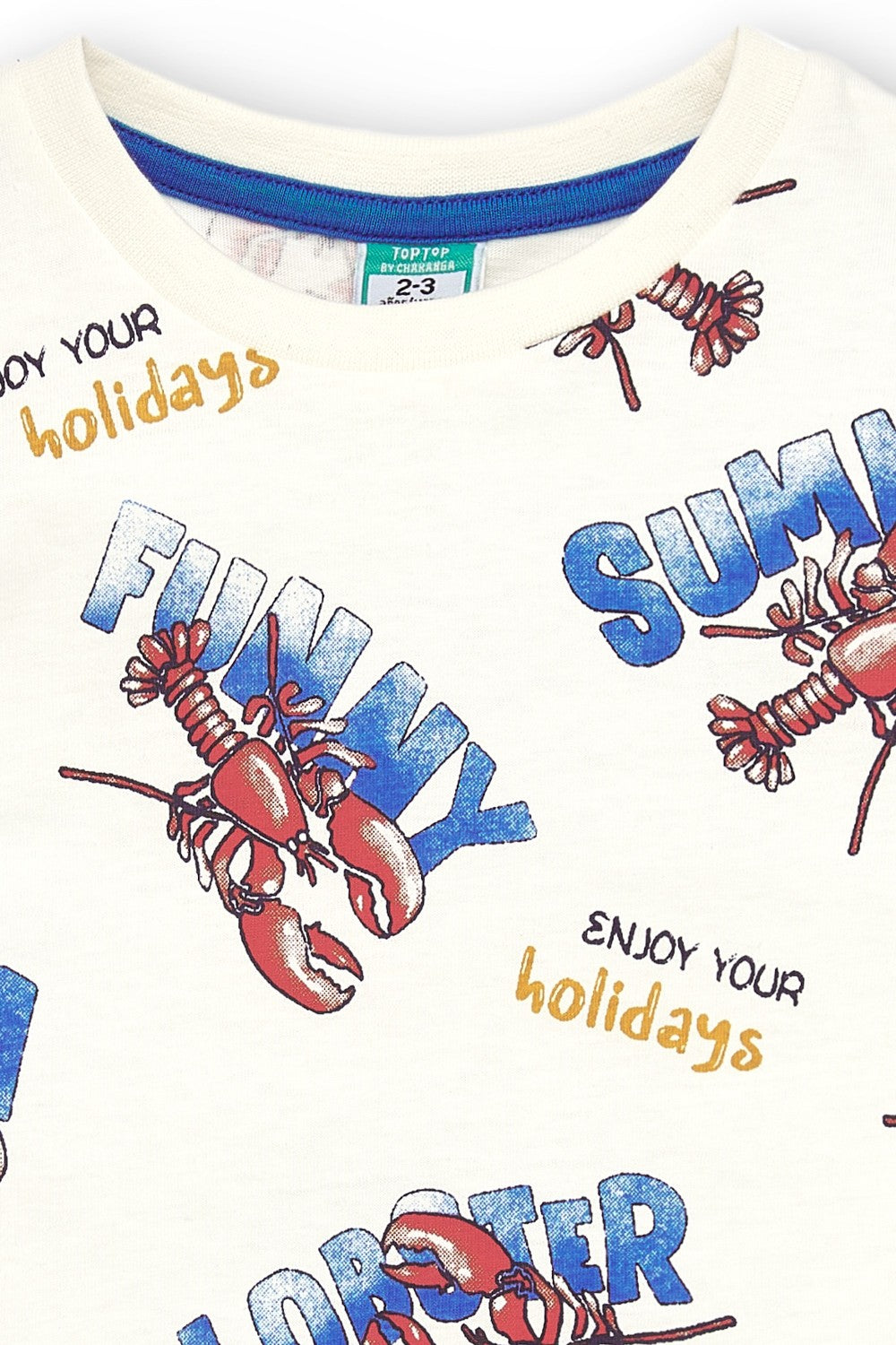 Camiseta de niño estampado VERANO/Outlet