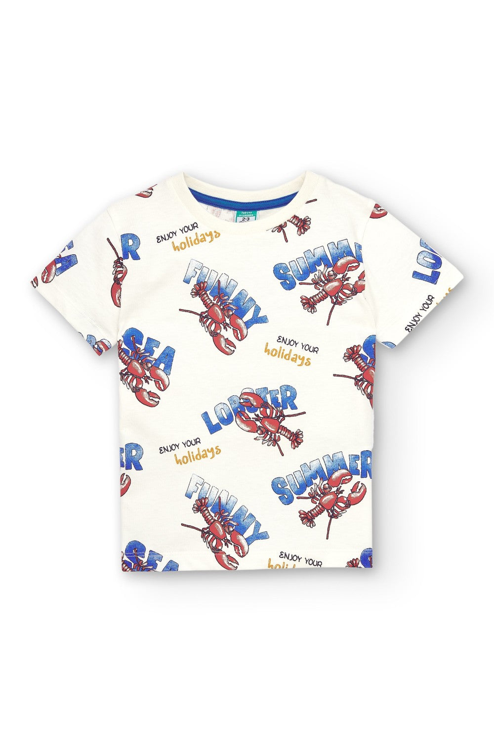 Camiseta de niño estampado VERANO/Outlet