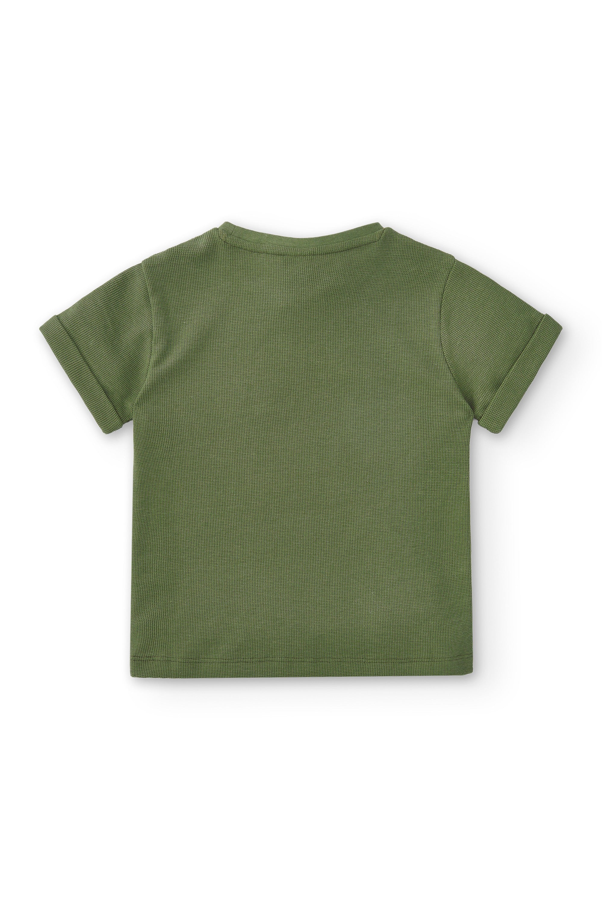 Camiseta de niño kaki VERANO/Outlet