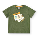 Camiseta de niño kaki VERANO/Outlet