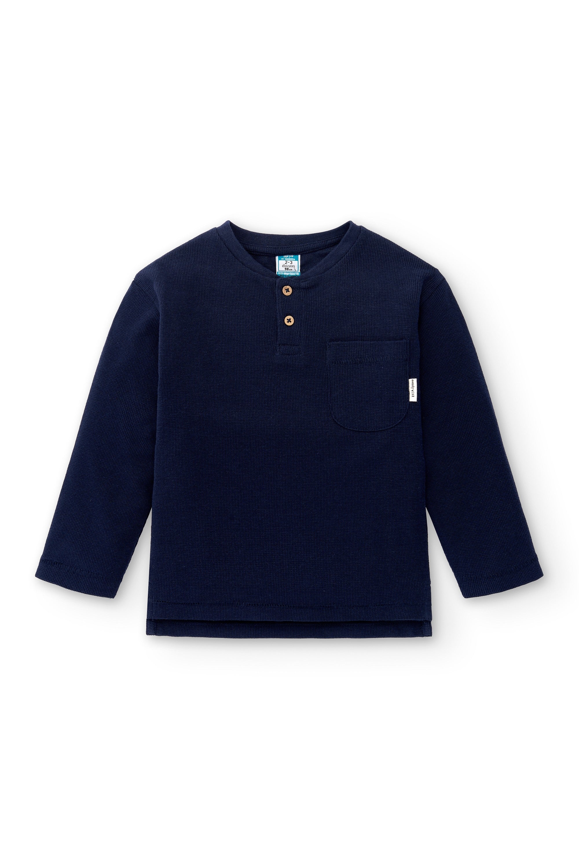 Camiseta de niño color marino Outlet