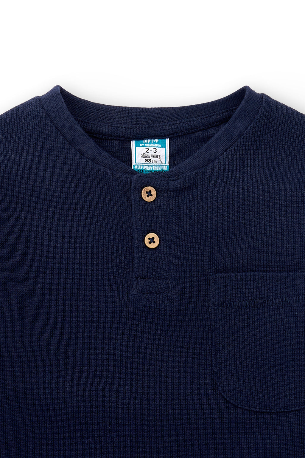 Camiseta de niño color marino Outlet