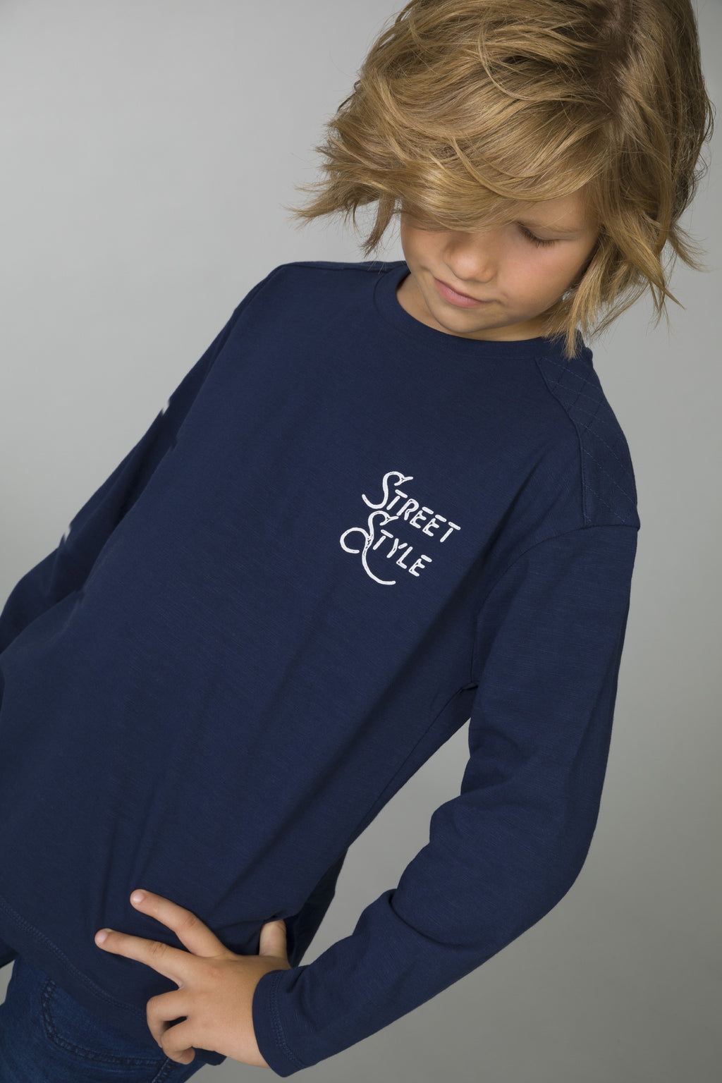 Camiseta de NIÑO marino street Charanga