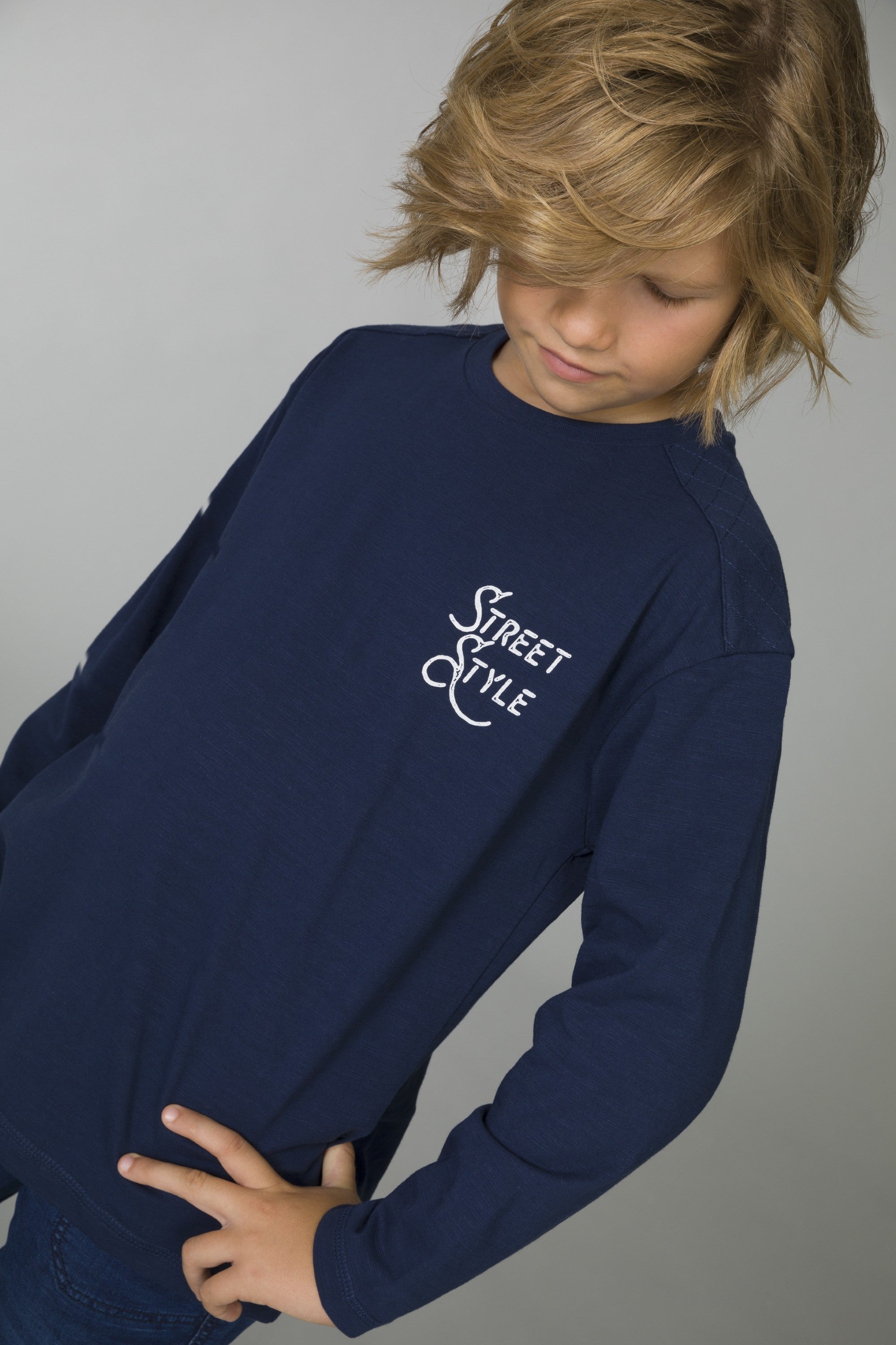 Camiseta de NIÑO marino street Charanga