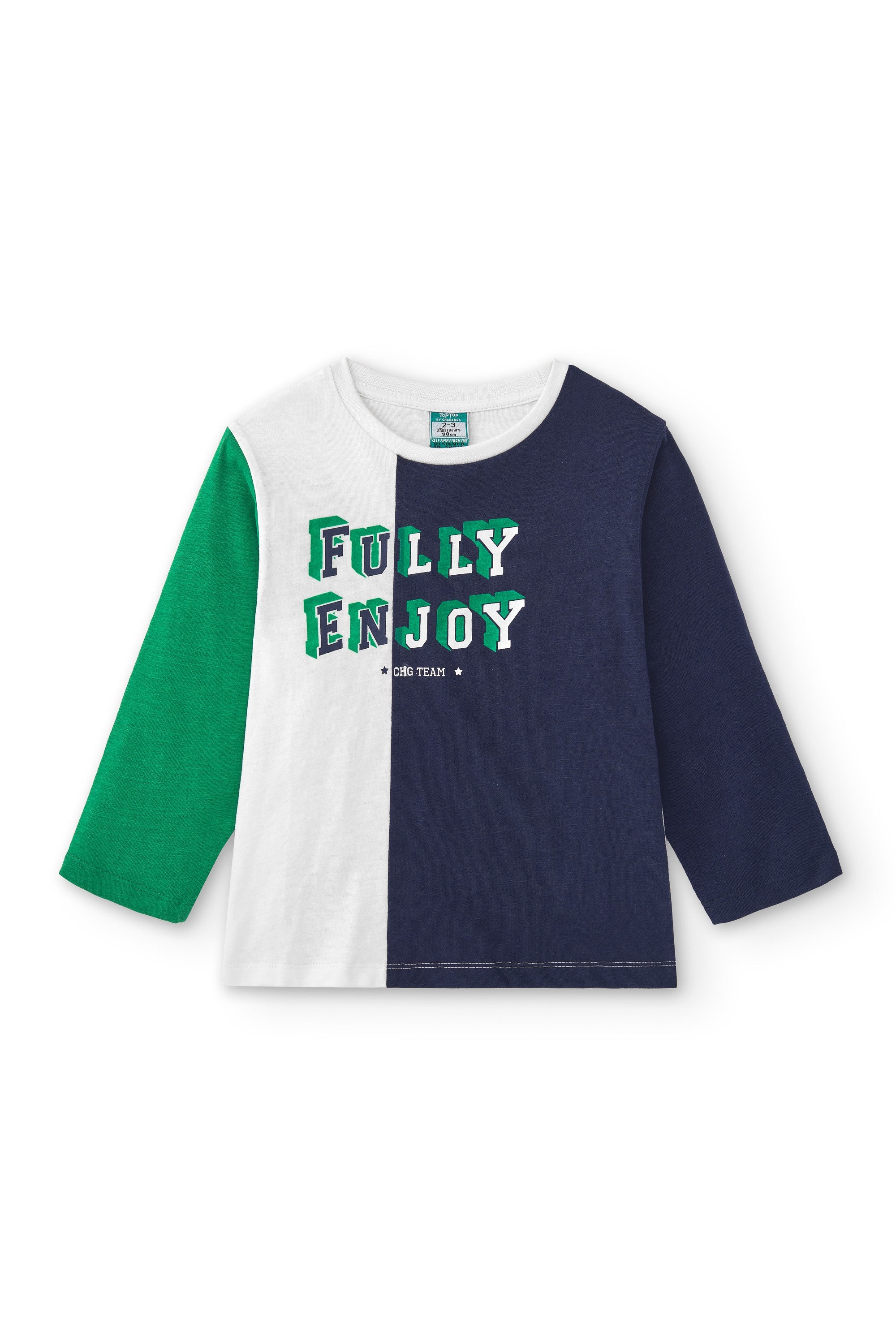 Camiseta de niño multicolor Charanga