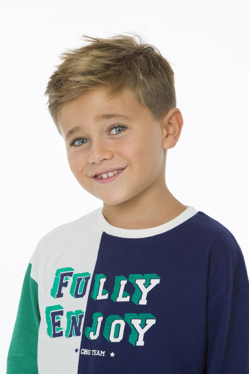 Camiseta de niño multicolor Charanga