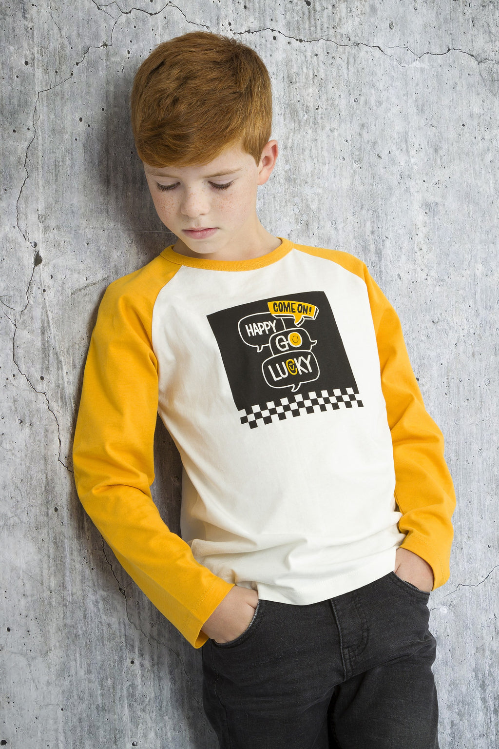 Camiseta de NIÑO multicolor Lucky Outlet