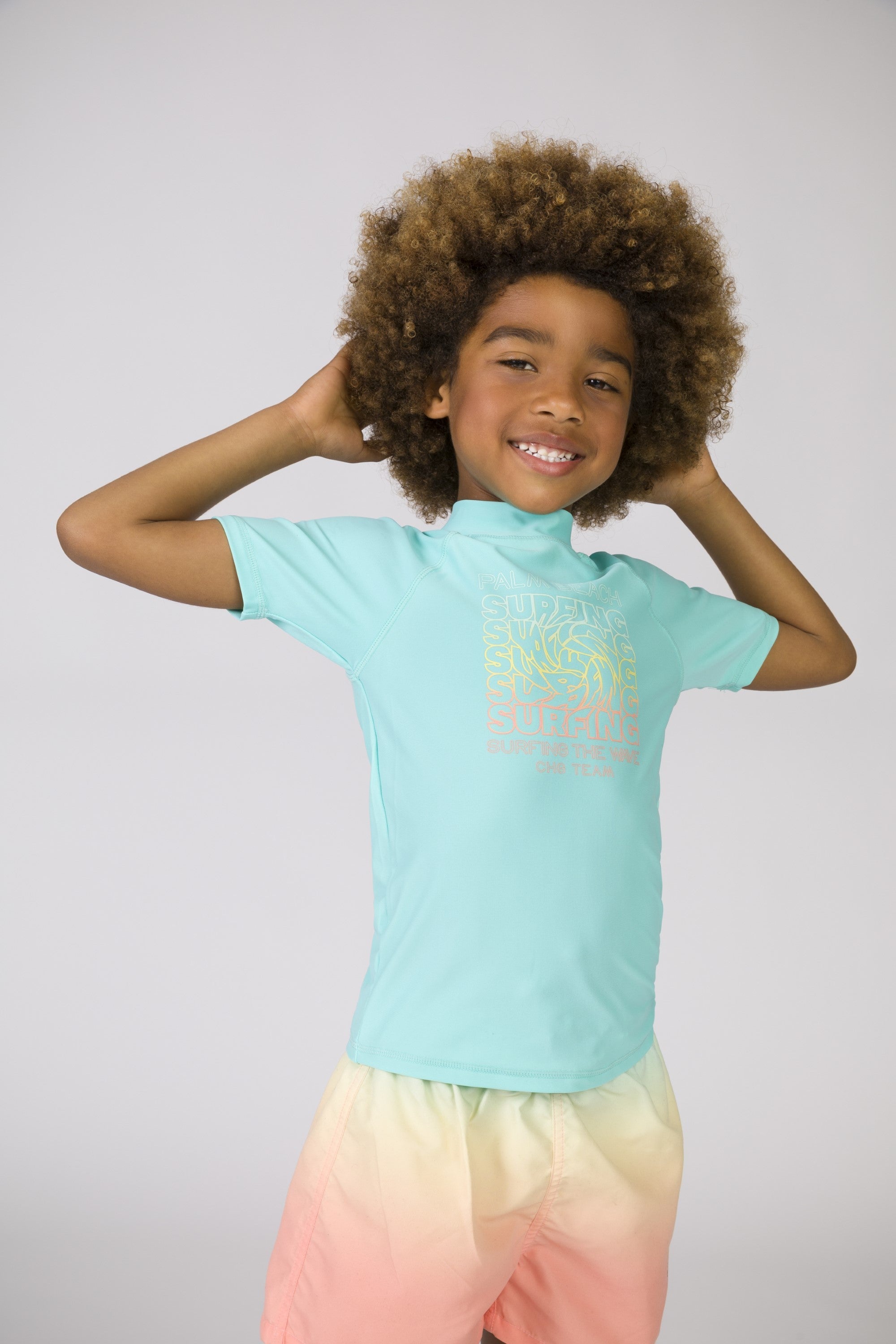 Camiseta de niño multicolor VERANO/Charanga