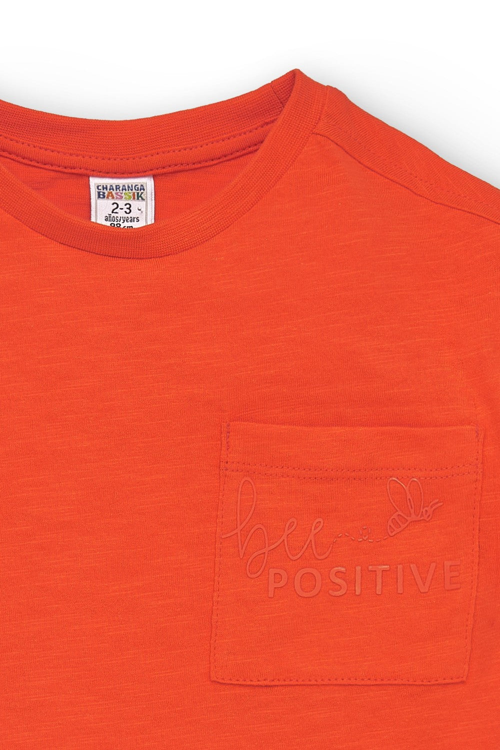 Camiseta de niño rojo VERANO/Charanga