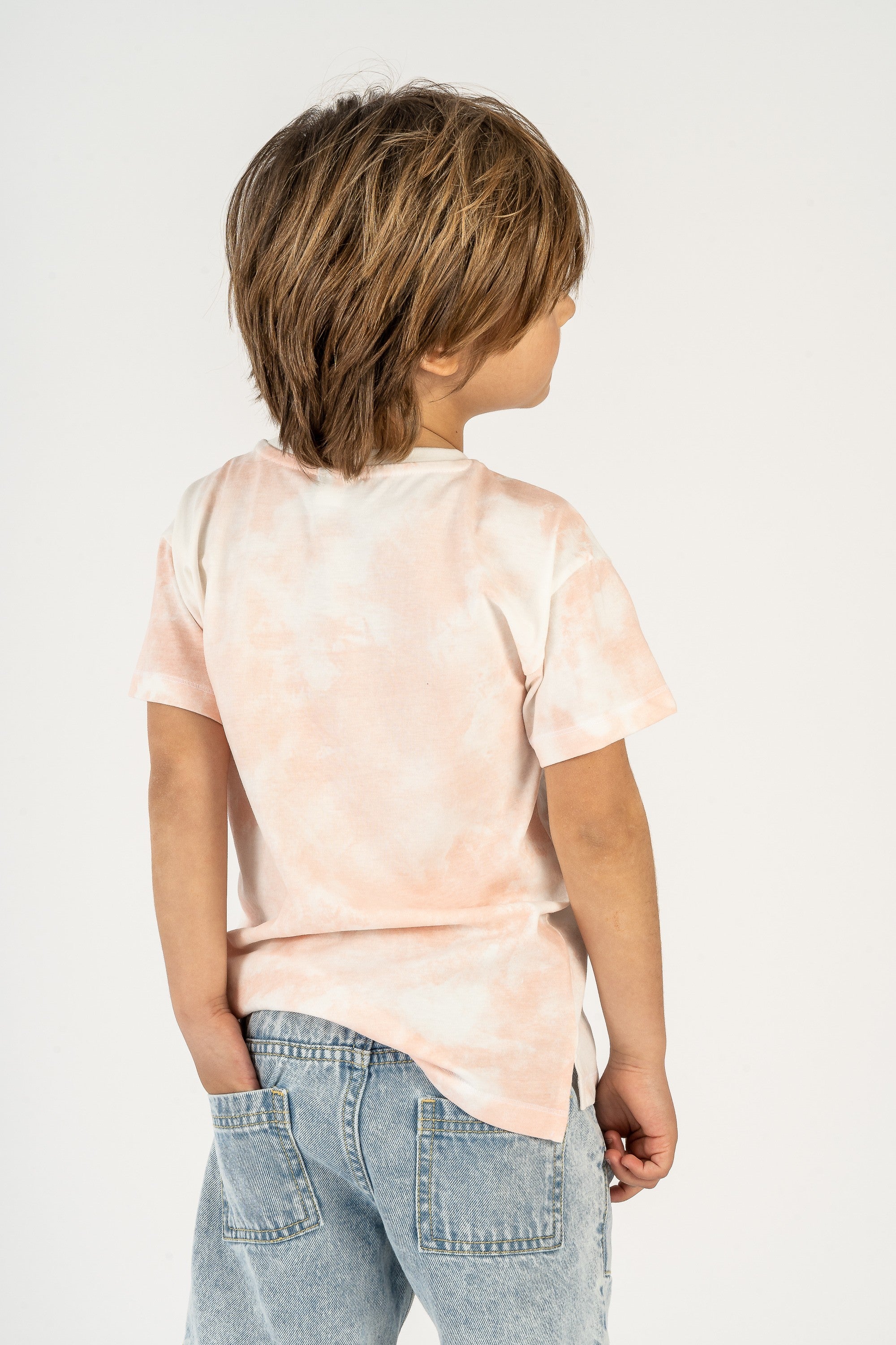 Camiseta de niño rosa VERANO/Outlet