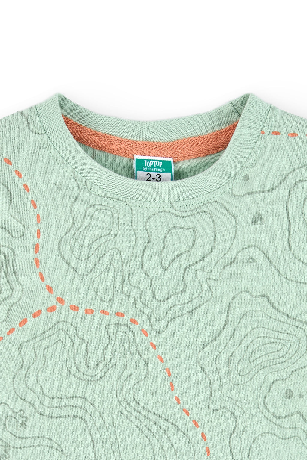 Camiseta de niño verde VERANO/Charanga