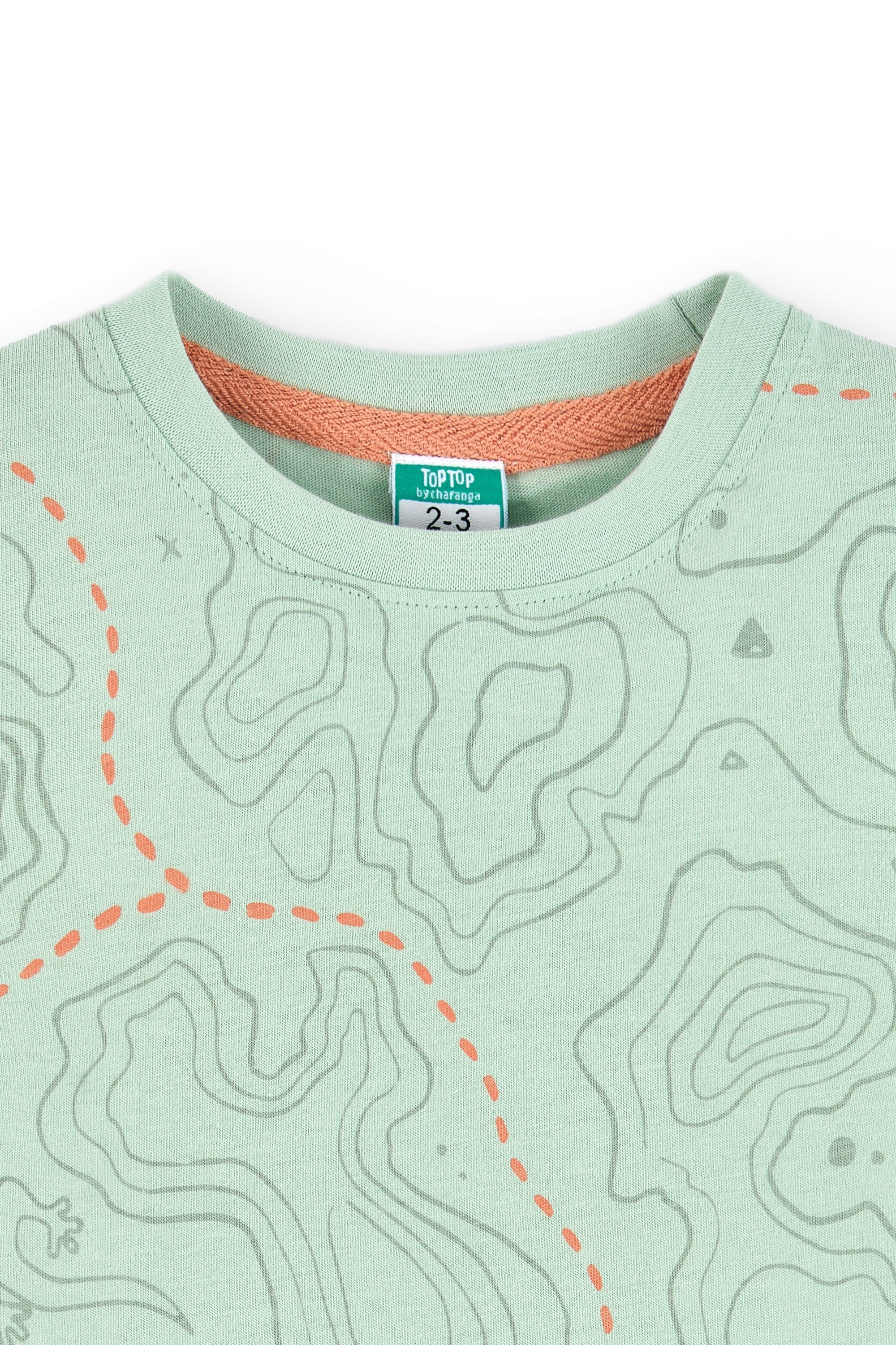 Camiseta de niño verde VERANO/Charanga