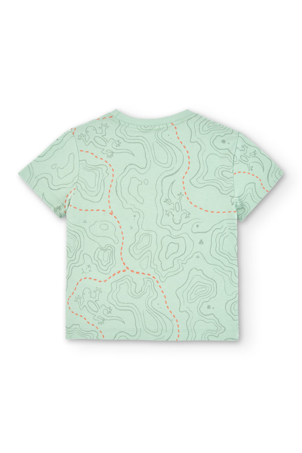 Camiseta de niño verde VERANO/Charanga