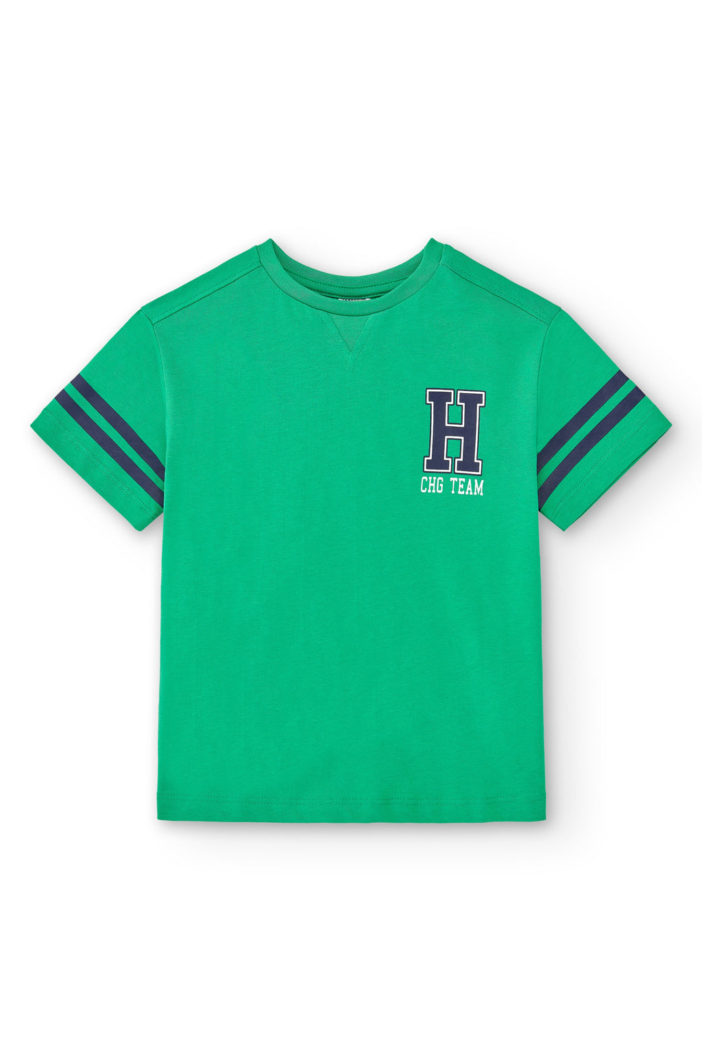 Camiseta de niño verde VERANO/Charanga