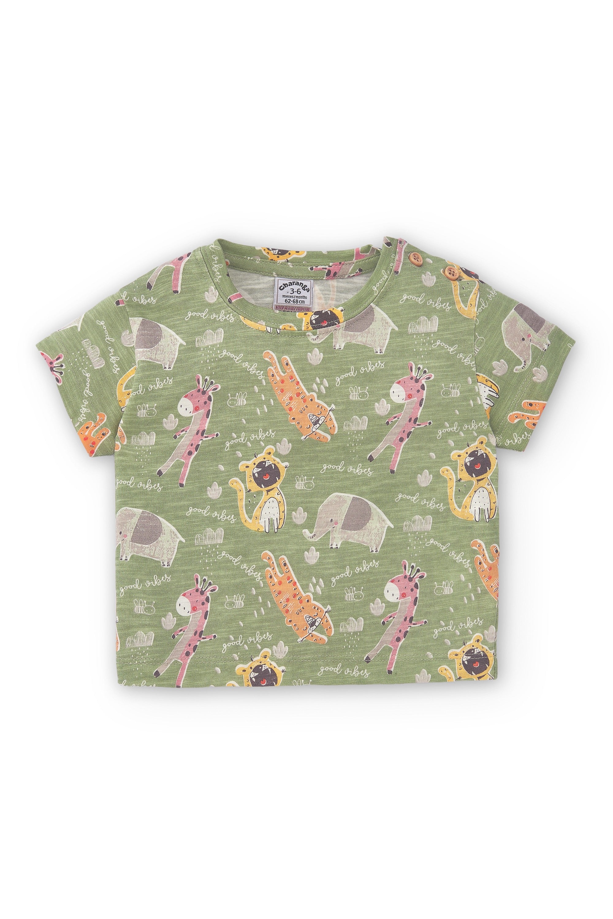 Camiseta de recién nacido estampado VERANO/Outlet