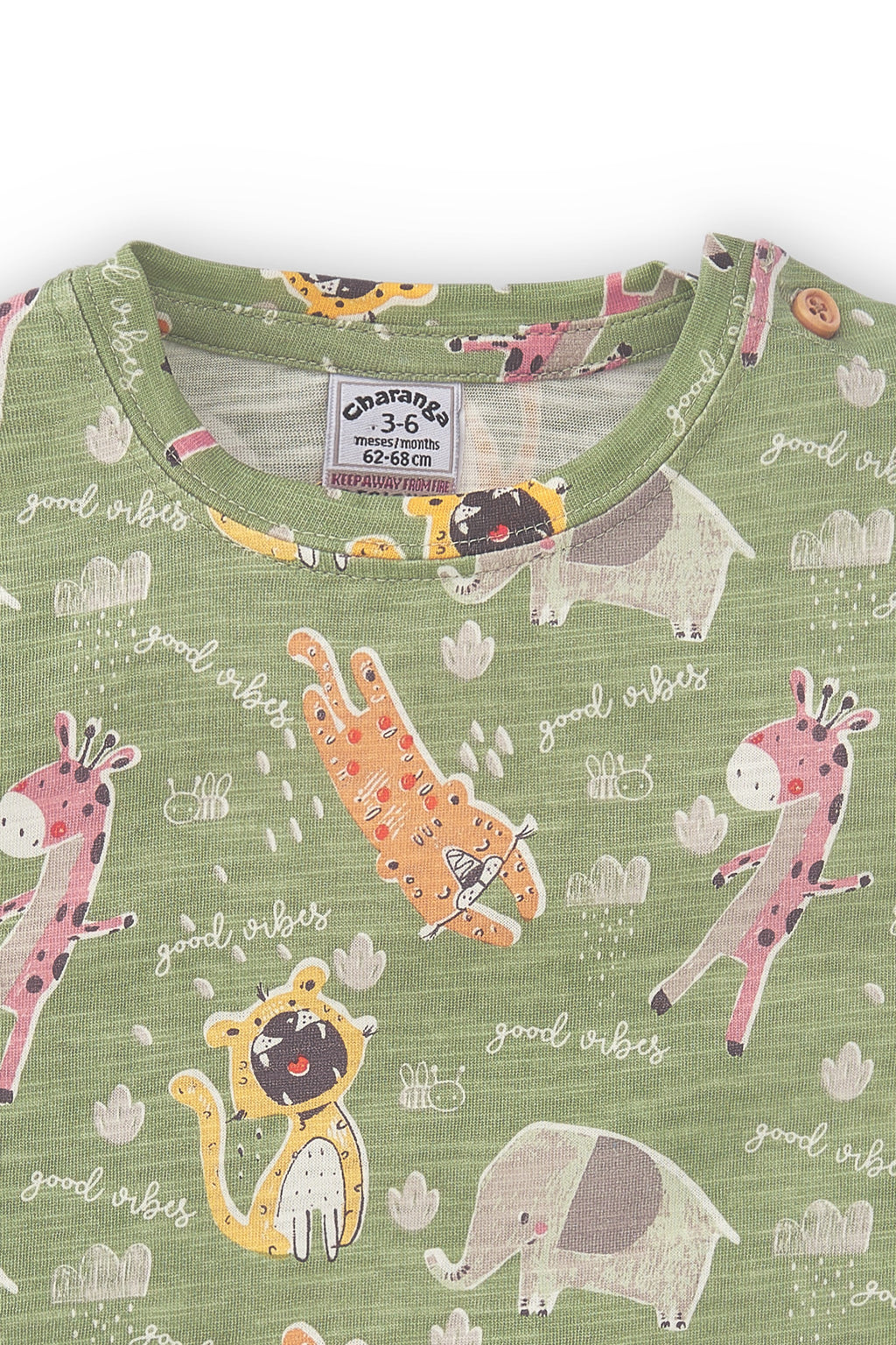 Camiseta de recién nacido estampado VERANO/Outlet