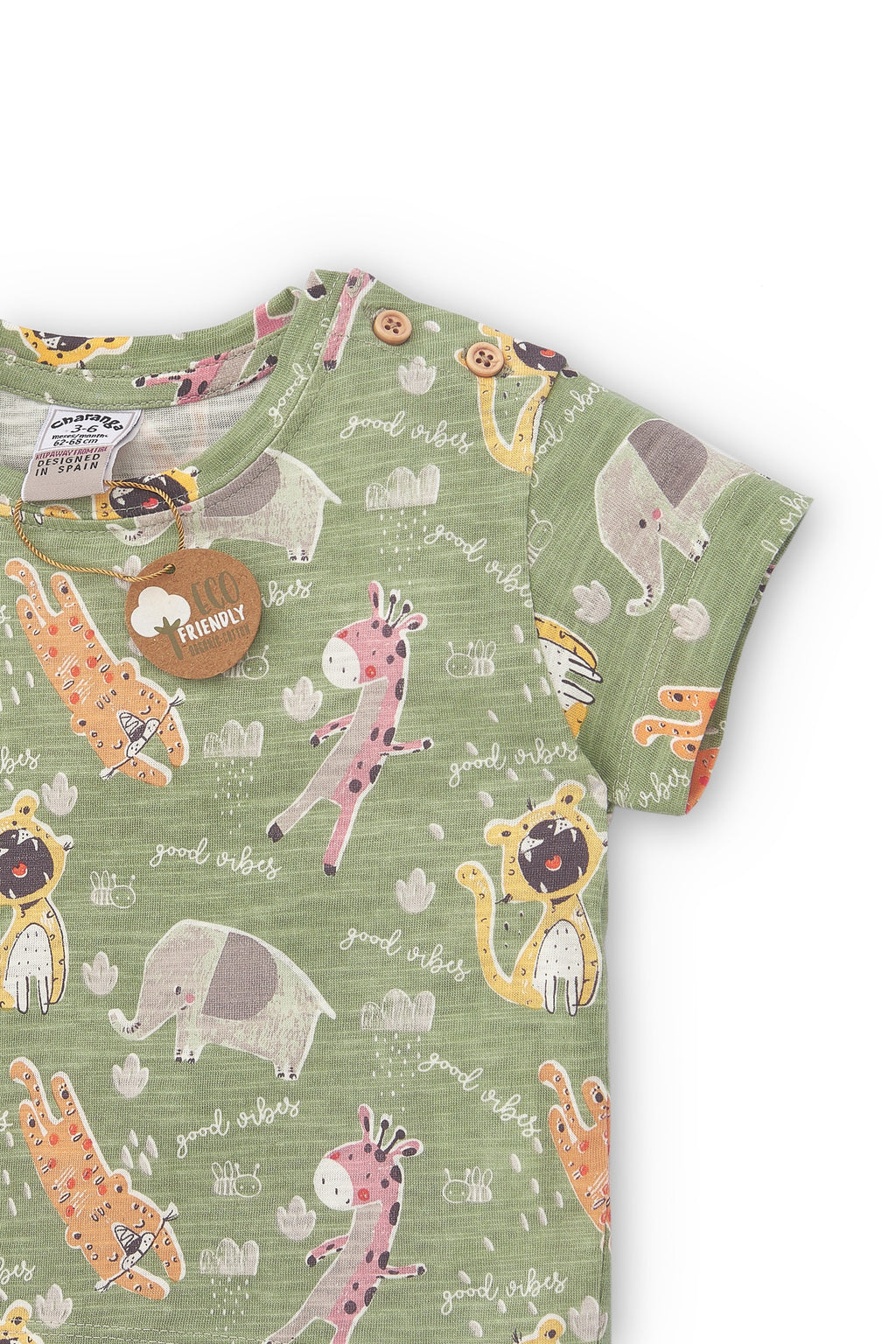 Camiseta de recién nacido estampado VERANO/Outlet