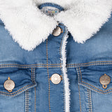 Shearling Texan girl's jacket