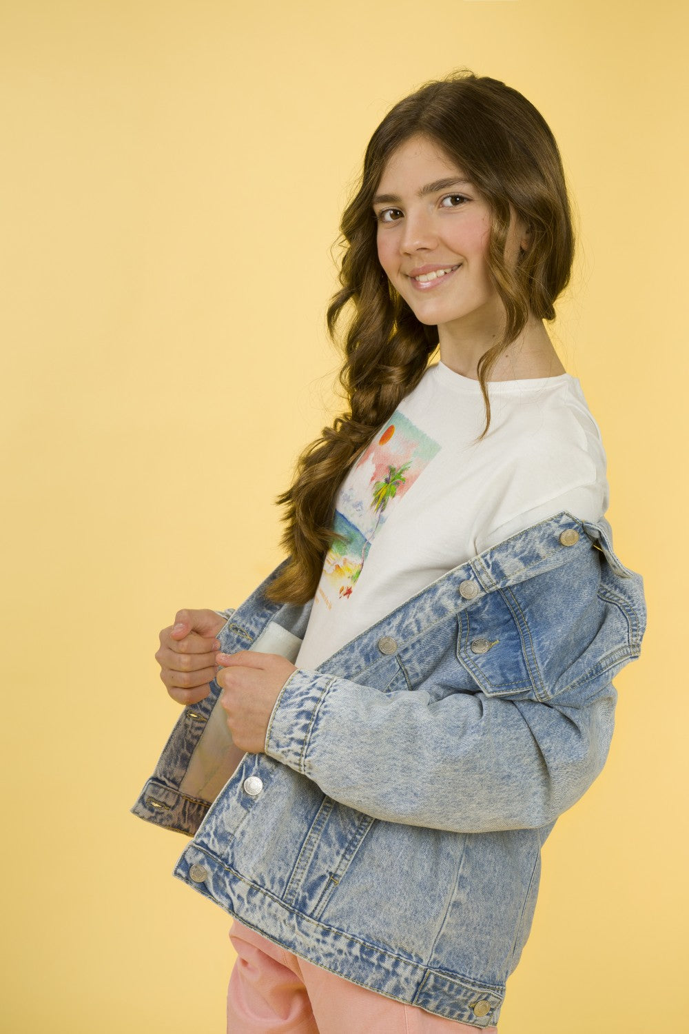 Cazadora de niño tejano VERANO/Charanga