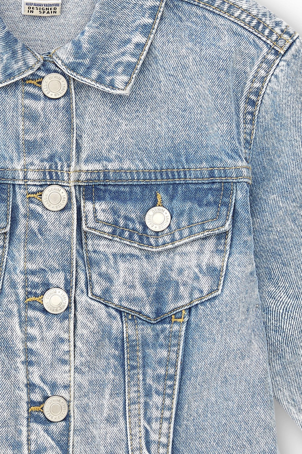 Cazadora de niño tejano VERANO/Charanga