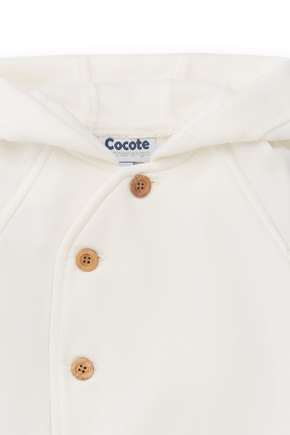 Chaqueta de bebé crudo Cocote & Charanga Charanga