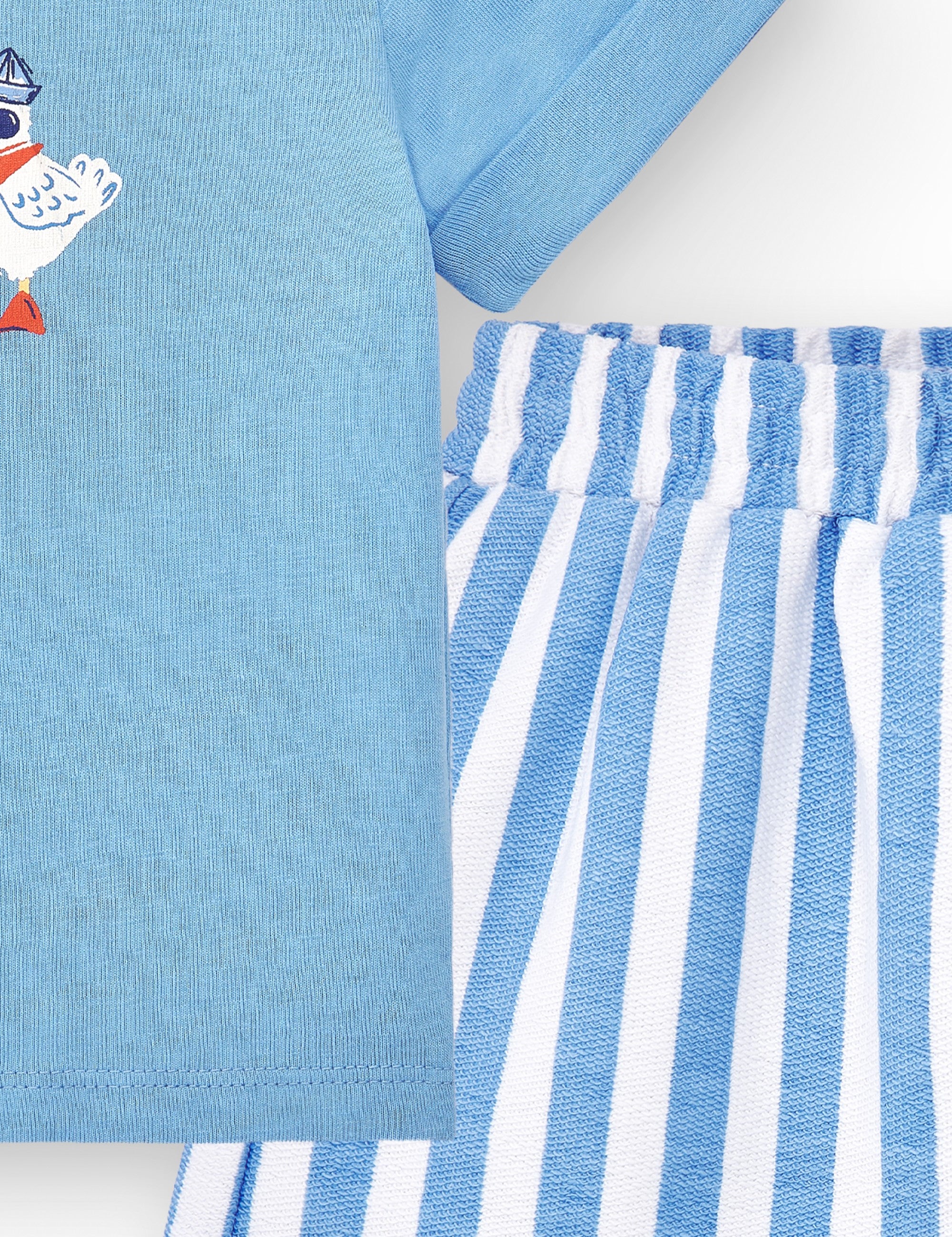 Conjunto de bebé color azul VERANO/Charanga