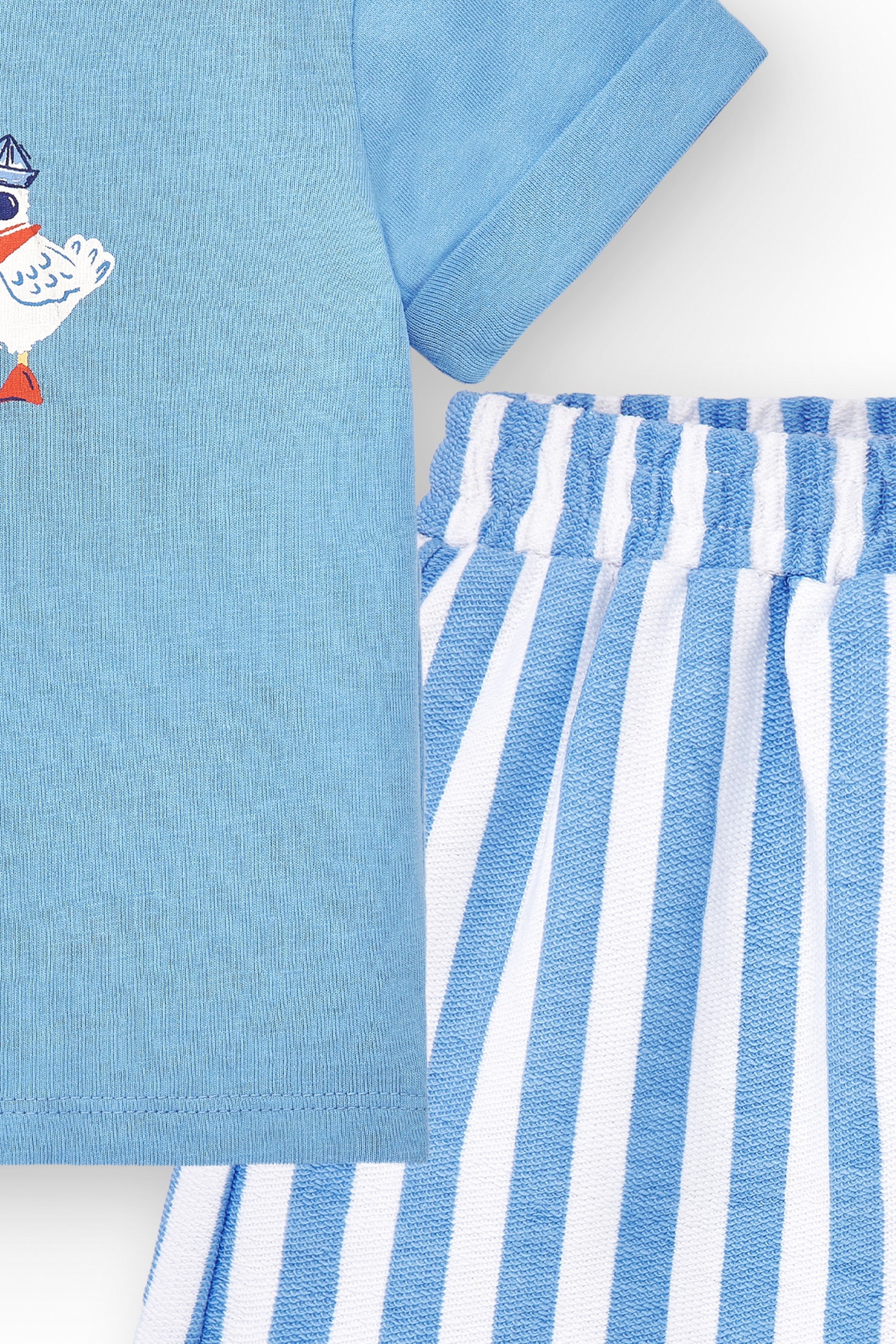 Conjunto de bebé color azul VERANO/Charanga