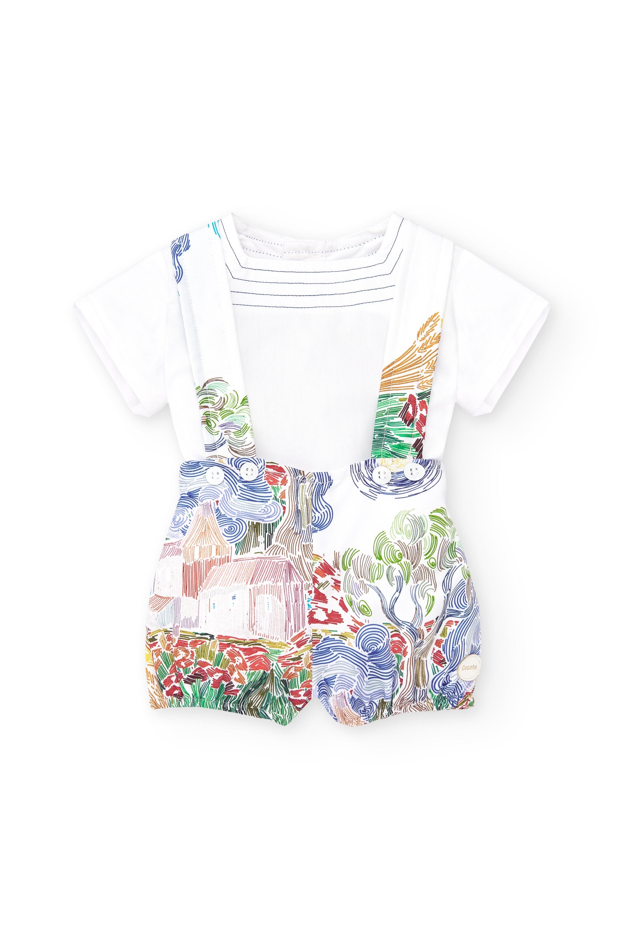 Conjunto de bebé multicolor Cocote & Charanga VERANO/Outlet