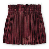 Girl's red party skirt