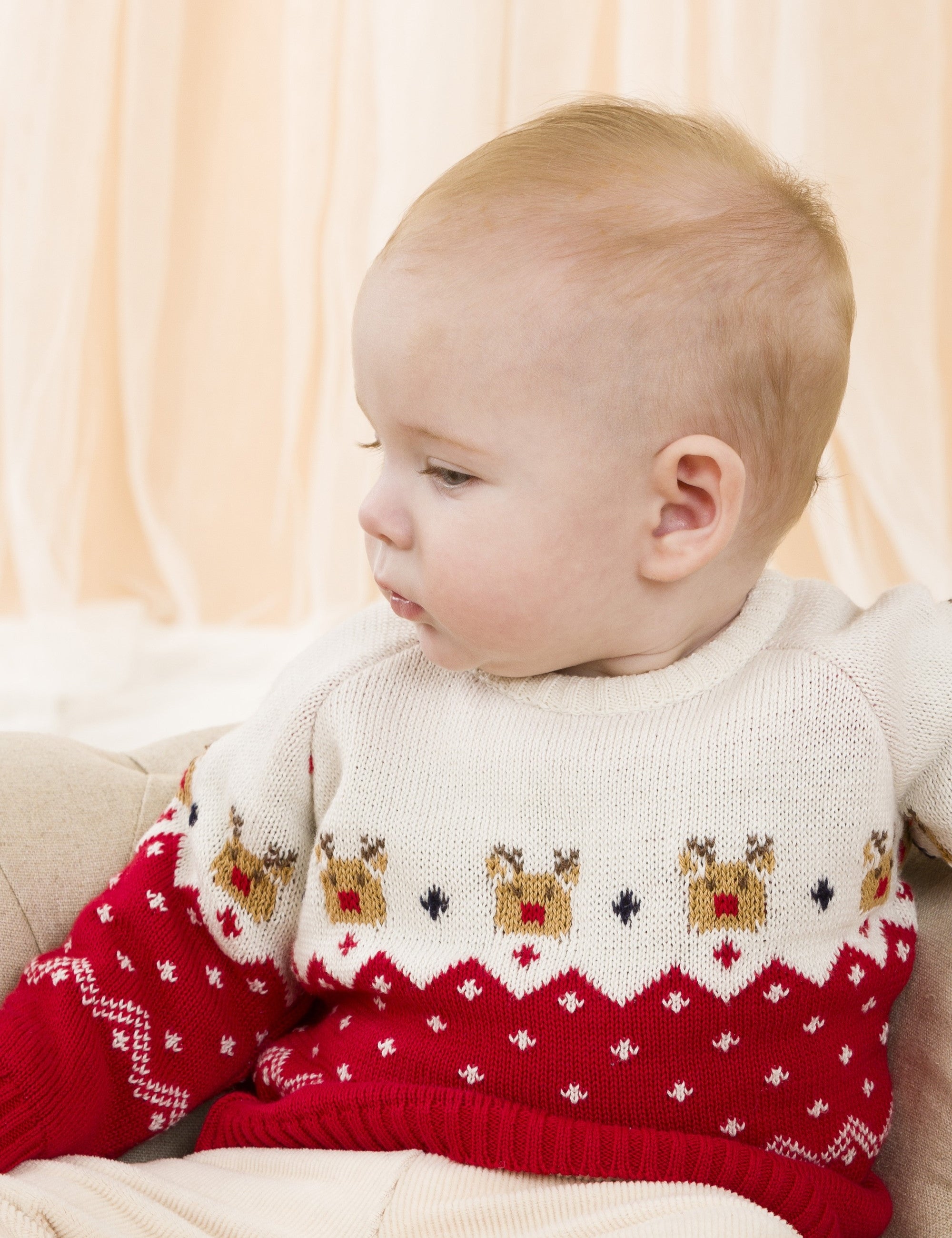 Jersey de recién nacido multicolor estilo navideño – Charanga