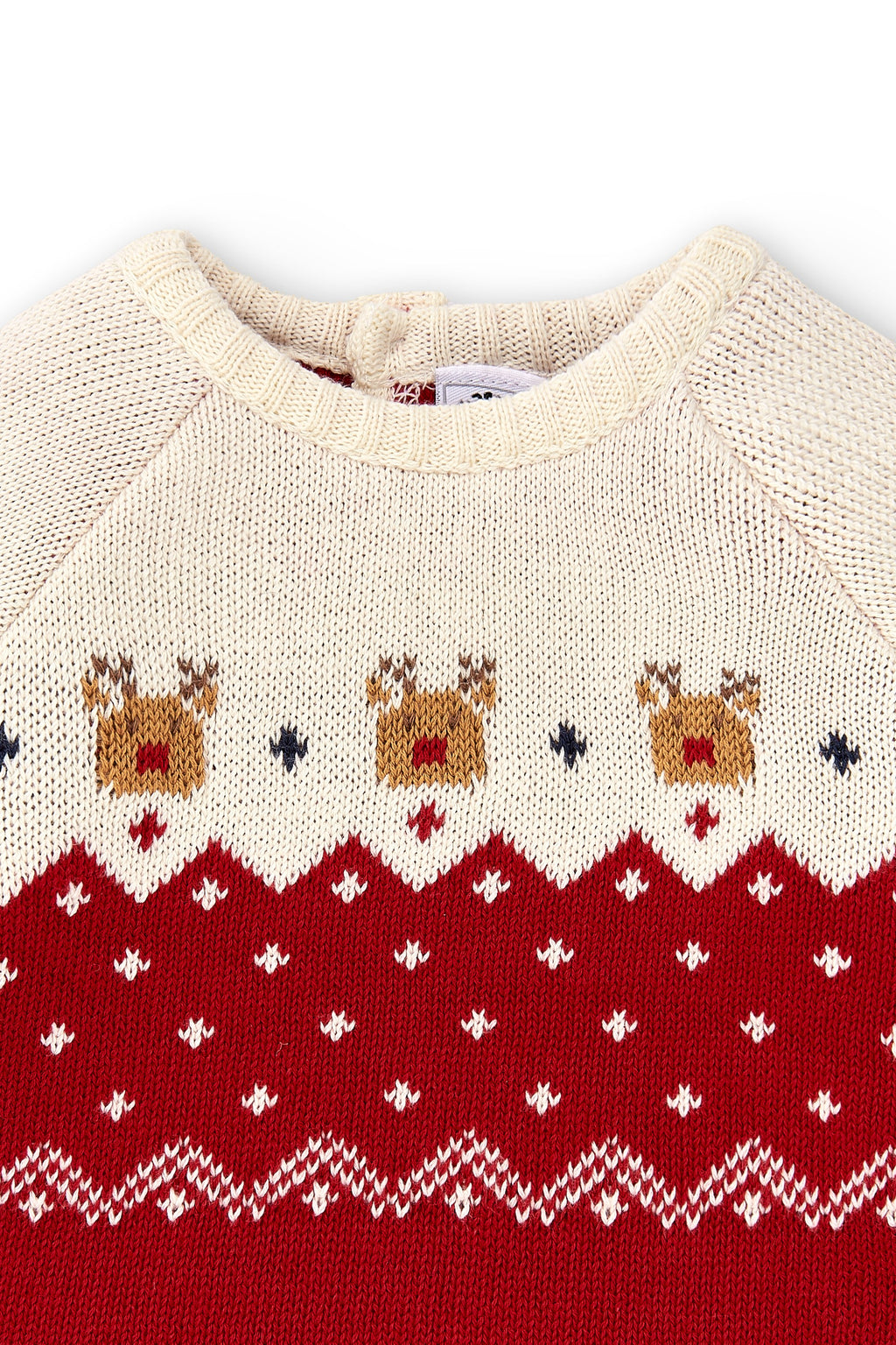 Jersey de recién nacido multicolor estilo navideño Charanga