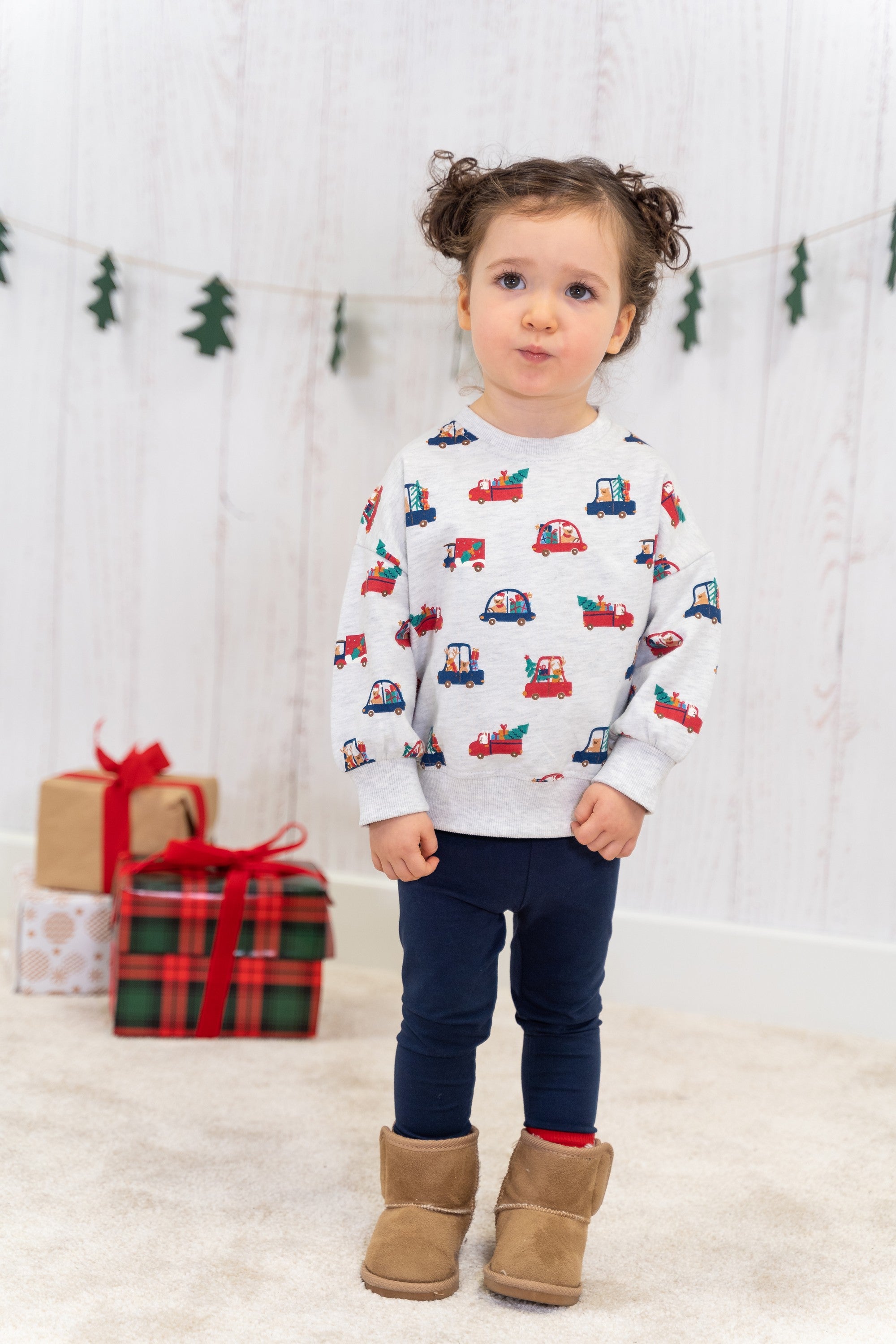 Legging de bebé marino básico Charanga