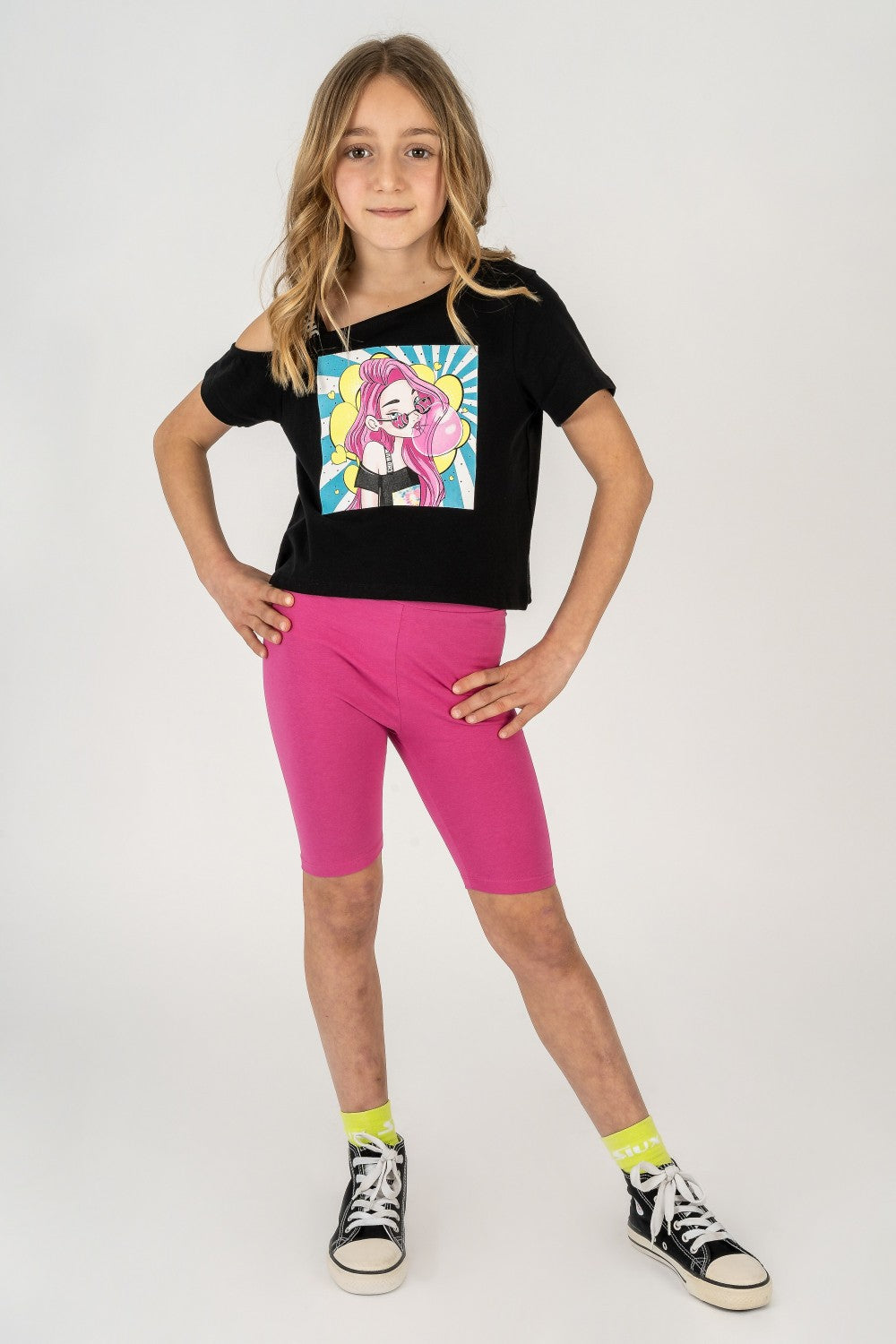 Legging de niña fucsia VERANO/Charanga