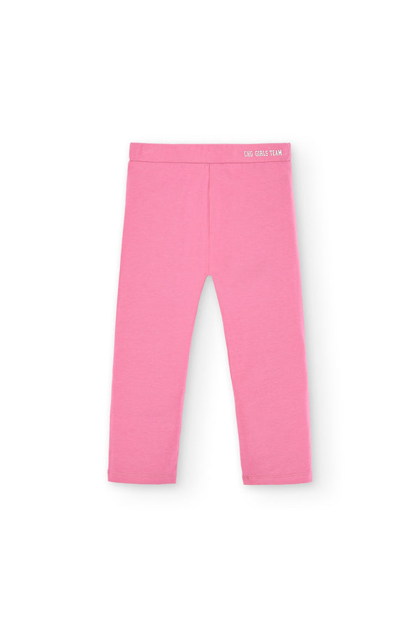 Legging de niña fucsia | Flexible y cómodo