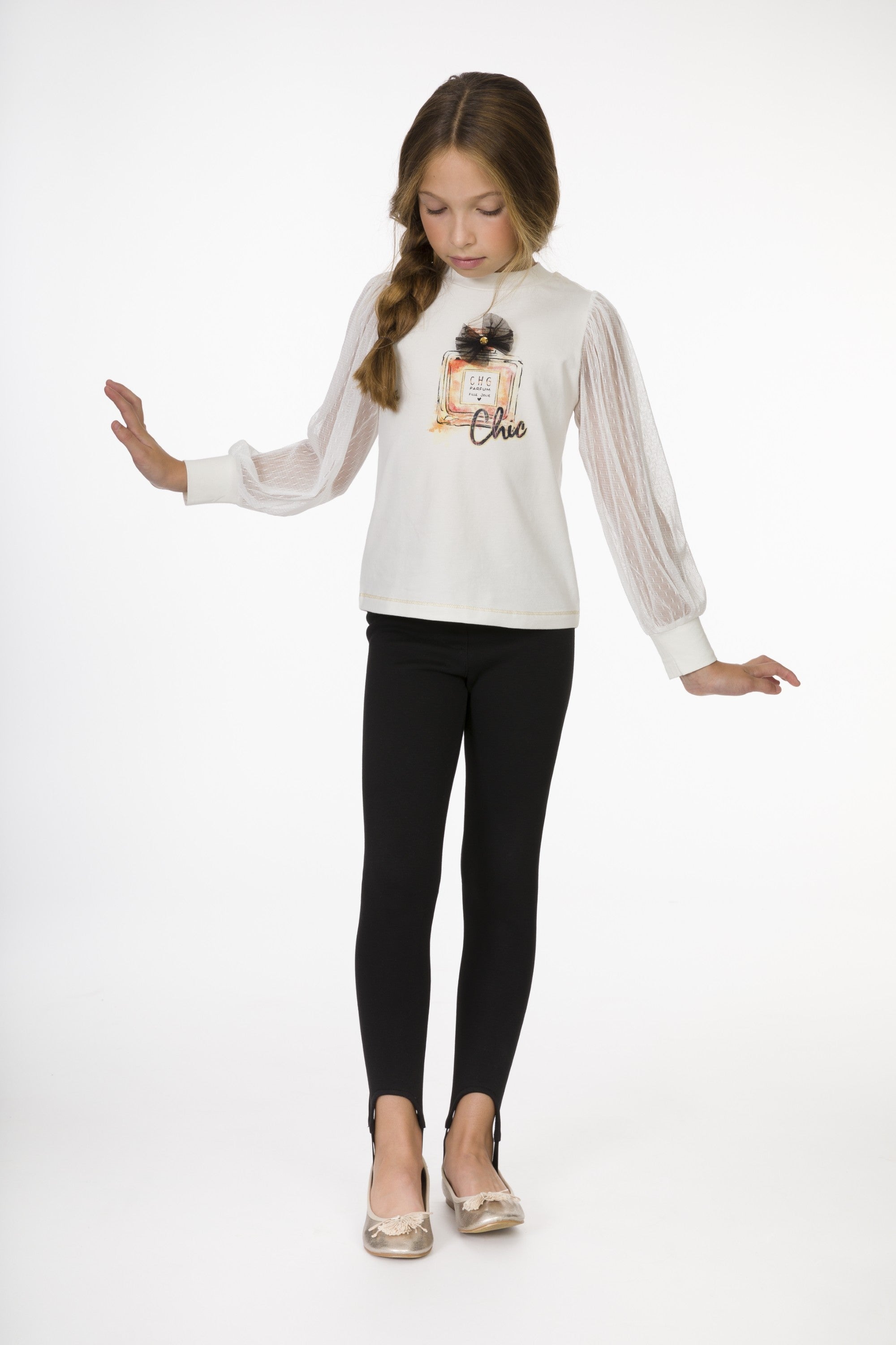 Legging de niña negro Charanga