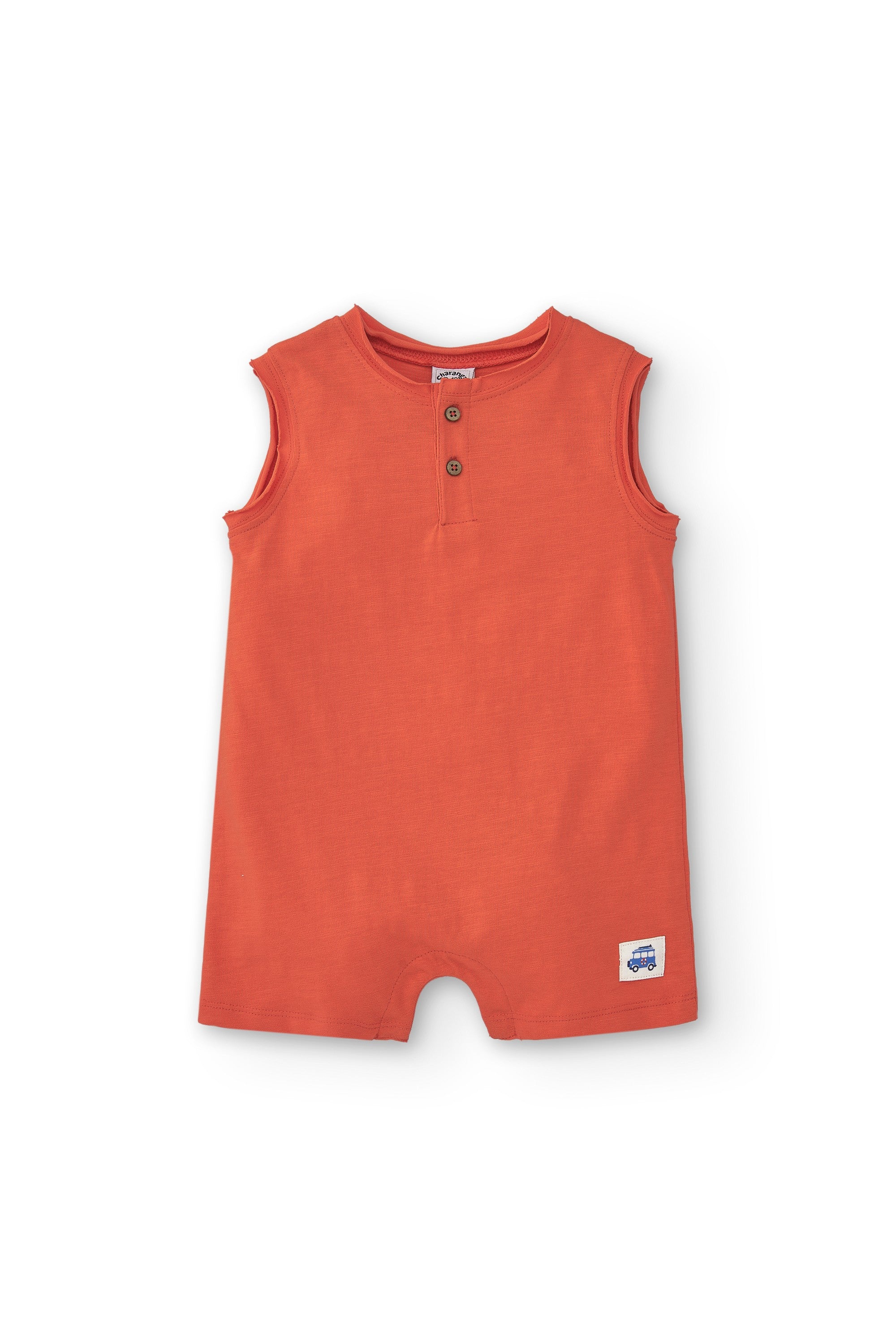 Mono de bebé color rojo VERANO/Outlet