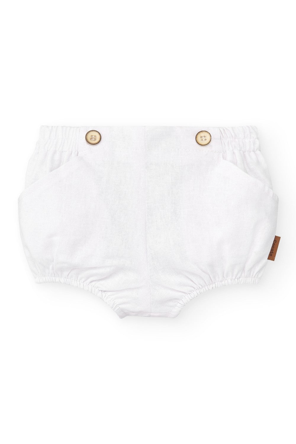 Pantalón de bebé blanco VERANO/Outlet