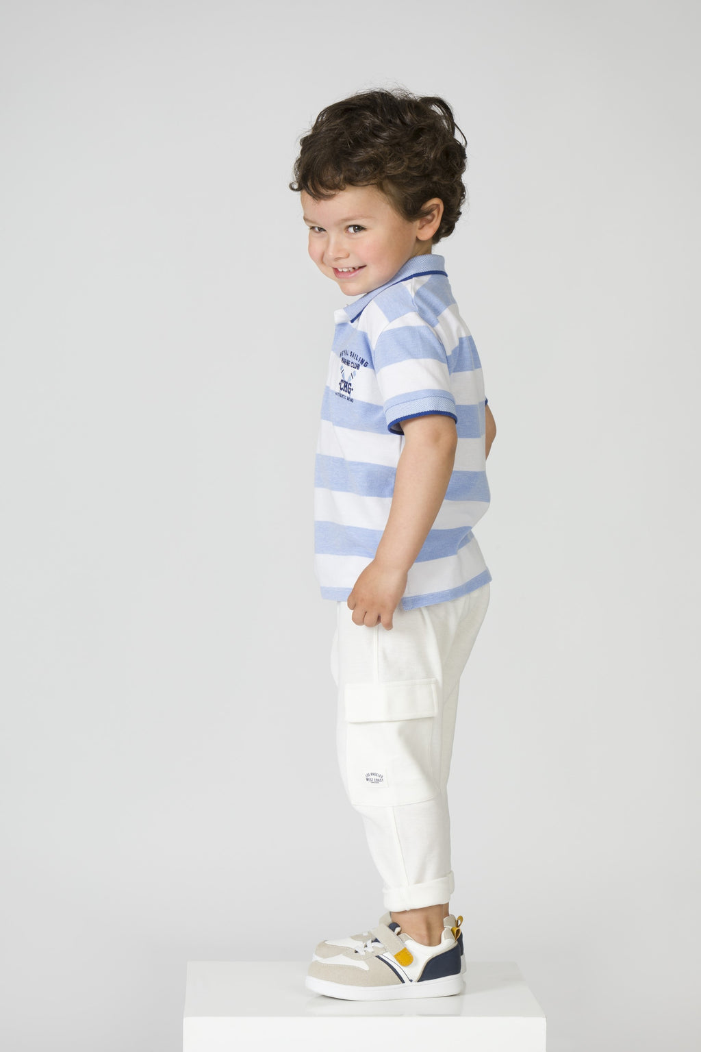 Pantalón de bebé crudo VERANO/Charanga