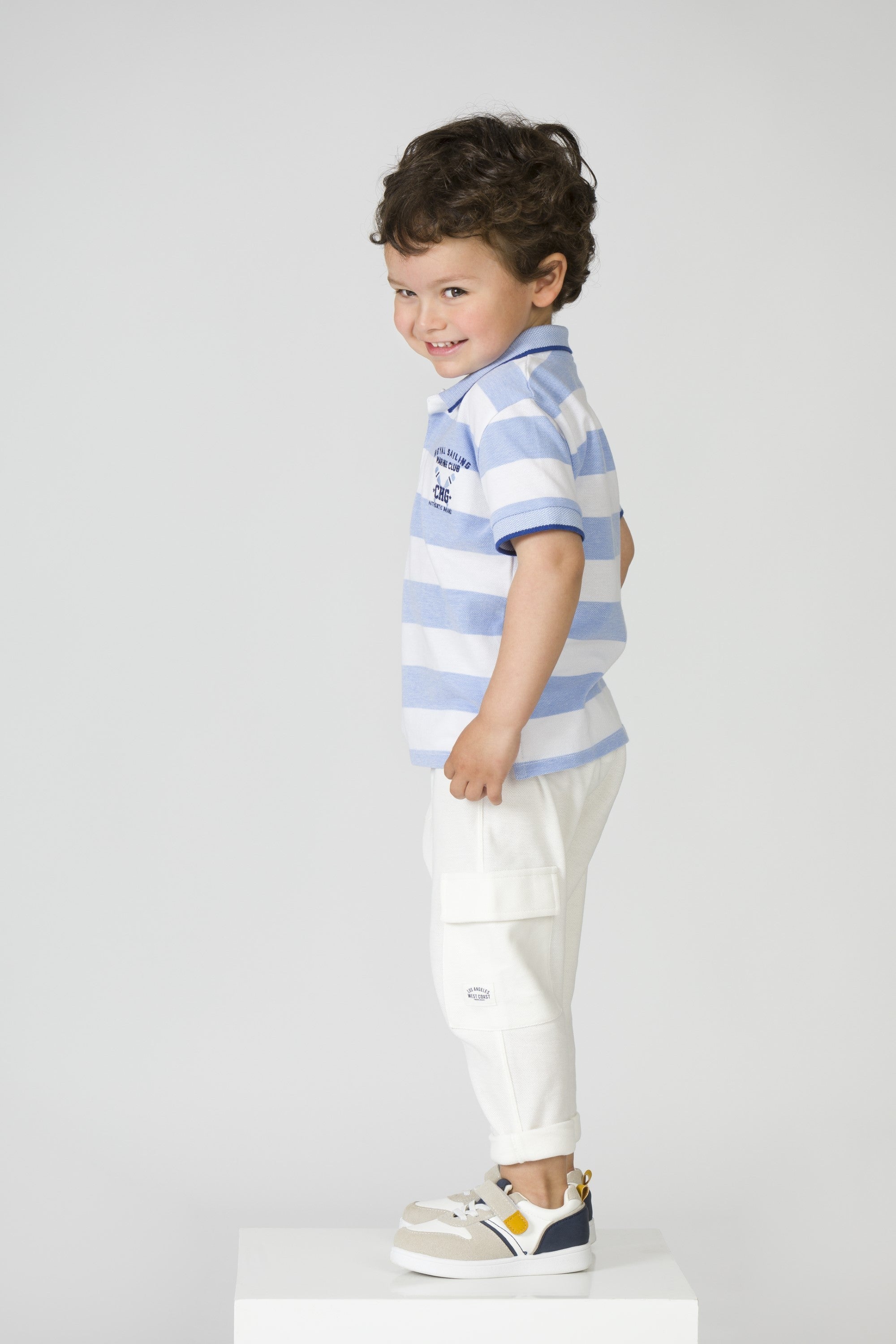 Pantalón de bebé crudo VERANO/Charanga