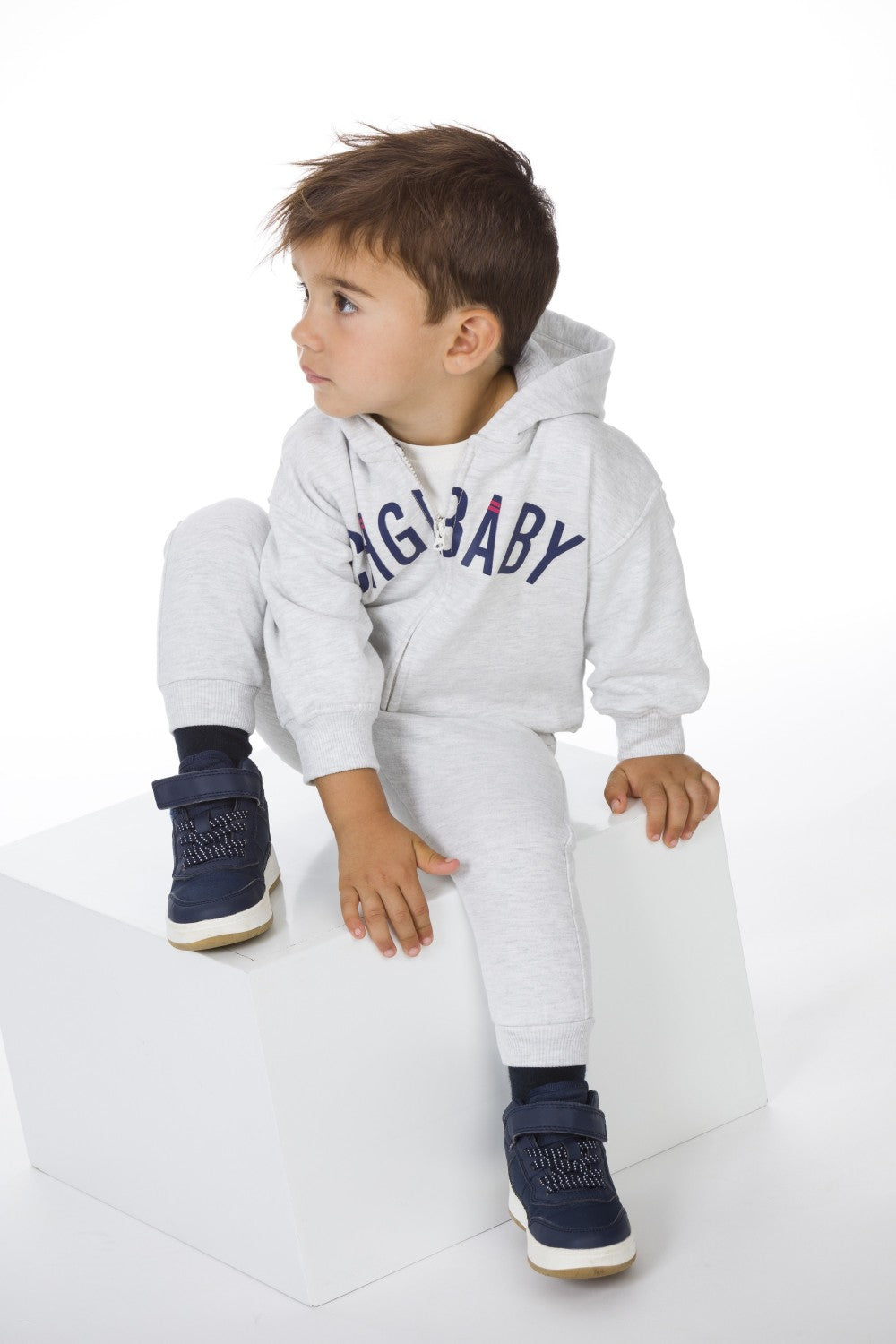 Pantalón de bebé color gris Charanga