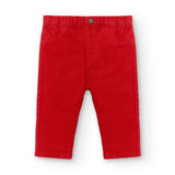 Basic red baby pants