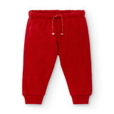 Pantalón de bebé color rojo