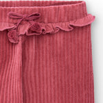 Pantalón de bebé rosa pana Charanga
