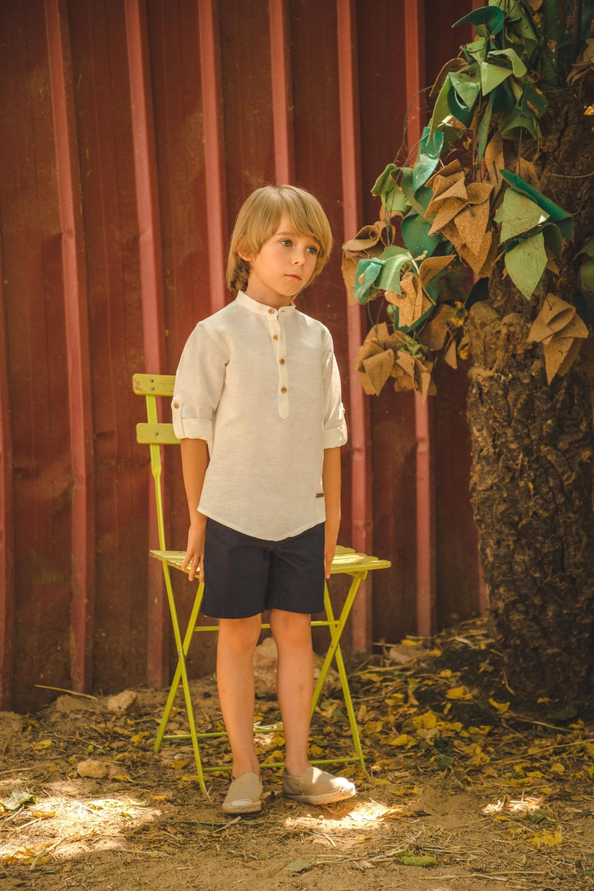 Pantalón de niño azul Cocote & Charanga VERANO/Outlet