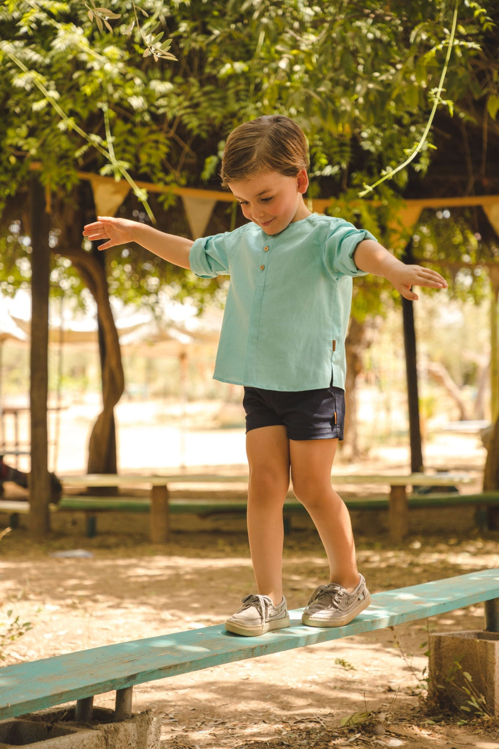 Pantalón de niño azul Cocote & Charanga VERANO/Outlet