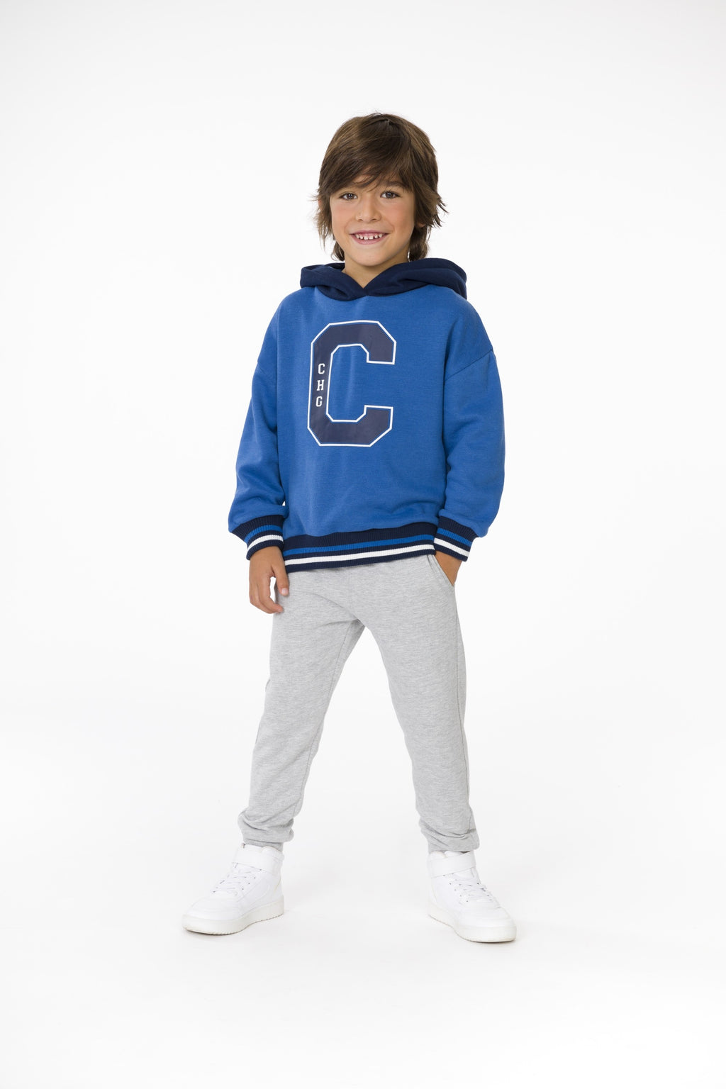 Pantalón de NIÑO gris sport Charanga