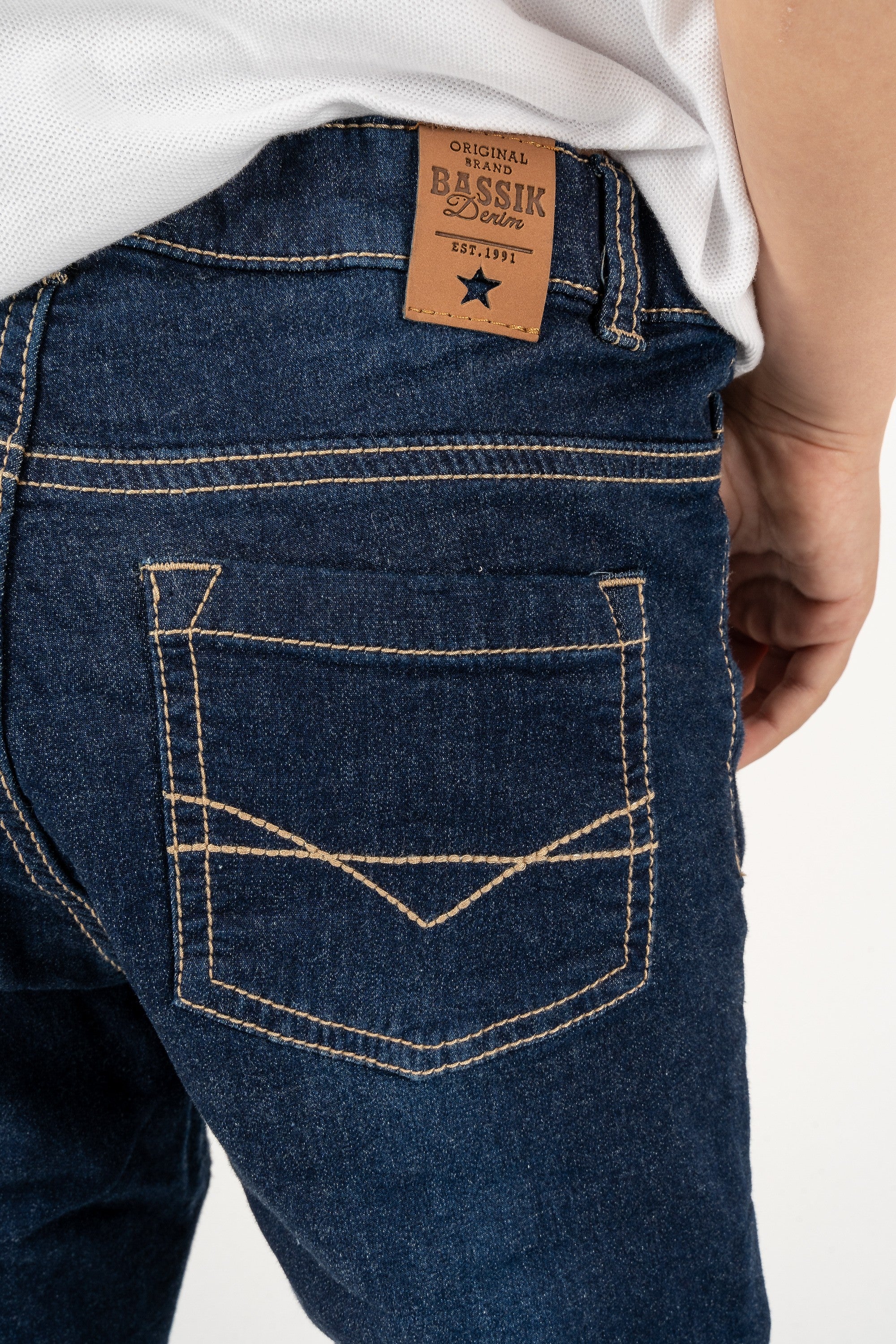 Pantalón de niño tejano azul Charanga