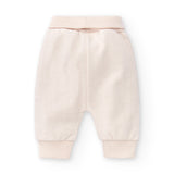 Newborn pants in stone color