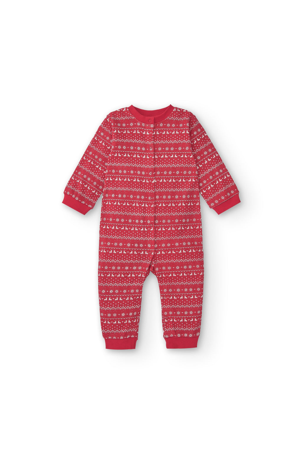 Pelele de bebé estampado Navideño Charanga